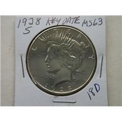 1928-S PEACE DOLLAR