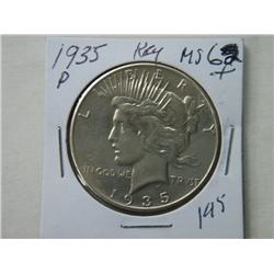 1935-P PEACE DOLLAR