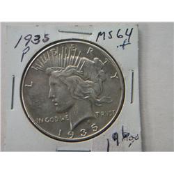 1935-P PEACE DOLLAR