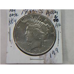 1935-S PEACE DOLLAR