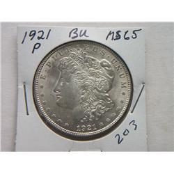 1921-P MORGAN DOLLAR