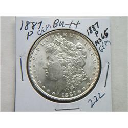 1887-P MORGAN DOLLAR