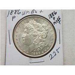1886-P MORGAN DOLLAR