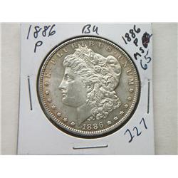 1886-P MORGAN DOLLAR