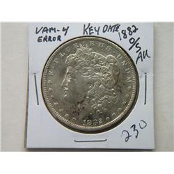 1882-O/S MORGAN DOLLAR