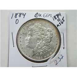 1884-O MORGAN DOLLAR