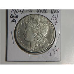 1904-S MORGAN DOLLAR