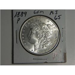 1889-P MORGAN DOLLAR