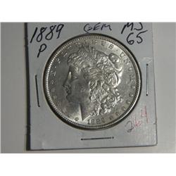 1889-P MORGAN DOLLAR