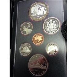 1981 CANADA DOUBLE DOLLAR PROOF SET
