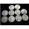 Image 1 : 10 ASSORTED 1943 STEEL LINCOLN CENTS (AU-BU)