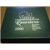 Image 3 : 2000-P/D/S STATE QUARTER SETS (UNC) (AS SHOWN)