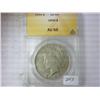 Image 1 : 1934 PEACE SILVER DOLLAR ANACS AU55