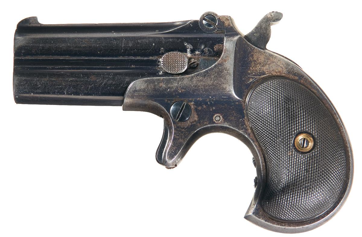 Remington Over Under Double Barrel Derringer