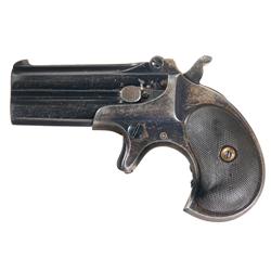 Remington Over Under Double Barrel Derringer