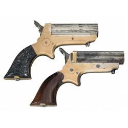 Two Sharps Pepperboxes A) Sharps Model 1A Pepperbox Pistol 