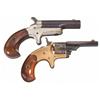 Image 1 : Two Antique Colt Handguns A) Colt Third Model Derringer 