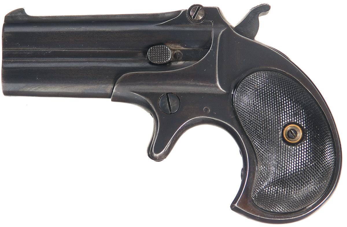 Remington Over Under Double Barrel Derringer