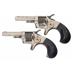 Two Marlin O.K. Model Revolvers A) Marlin O.K. Model Revolver 