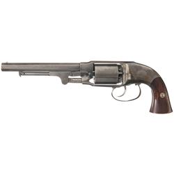 Martially Inspected Civil War C.S. Pettengill Double Action Army Percussion Revolver