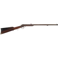 Fine Civil War Era Kittredge & Co. Marked Frank Wesson Two Trigger Tip Up Single Shot Military Carbi