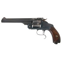 Scarce Smith & Wesson Argentine Contract New Model No 3 Single Action Revolver Marked "EJERCITO / AR