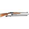 Image 1 : Unique Winchester Prototype Model 37A Three Barrel Matching Numbered Rifle/Shotgun Set