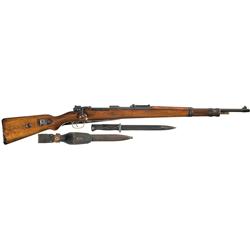 1937 Dated German K98 Rifle Manufactured by BSW with Bayonet and Sling