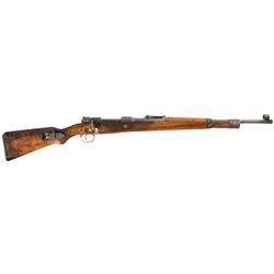 Late WWII Mauser SVW45 K98 Bolt Action Rifle with Sling