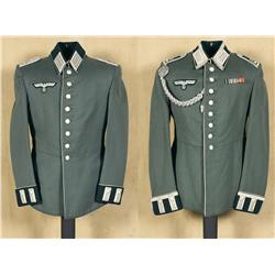 Two Nazi Infantry Uniform Jackets