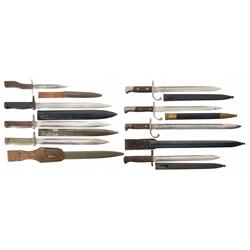 Group of Bayonets