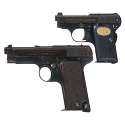 Collector's Lot of Two Beretta Semi-Automatic Pistols A) Beretta Model 1919 Semi-Automatic Pistol 