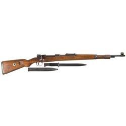 J.P. Sauer "ce/ 43" Code Nazi Model 98 Bolt Action Rifle with Bayonet