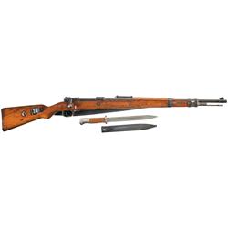 1934 Mauser Banner 98K Rifle with Sling and Bayonet