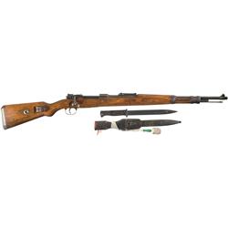 J.P. Sauer "ce/ 42" Code Model 98 Bolt Action Rifle with Bayonet