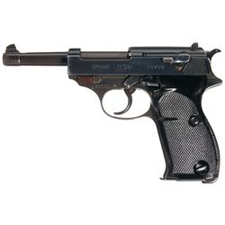 Scarce and Excellent Walther "Zero Series" P-38 Pistol with Shoulder Holster