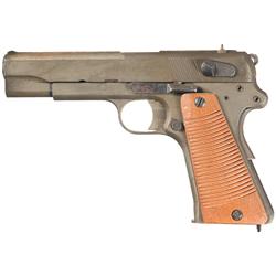 Late WWII Production F.B. Radom Nazi Occupation Model 35 VIS Semi-Automatic Pistol with Phosphate Fi