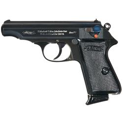 Wartime Production Walther PP Semi-Automatic Pistol