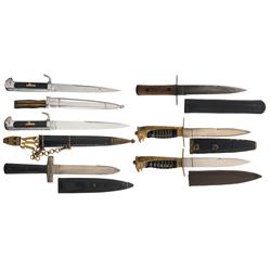 Six Italian Daggers