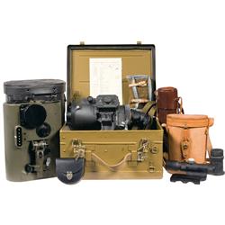 French and Russian Scopes with WWII Communication Device