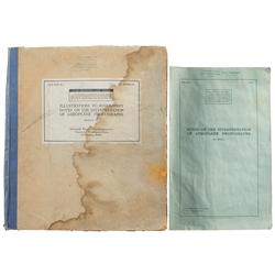 British Training Manual and Accompanying Illustrations on Interpretation of Aeroplane Photographs