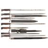 Image 1 : Seven European Bayonets