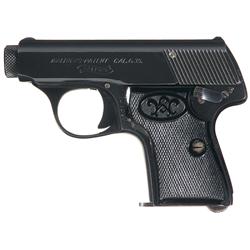 Excellent Walther Model 5 Semi-Automatic Vest Pocket Pistol with Fitted Purse