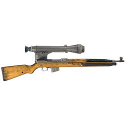 Czech Model 52 Rifle with Russian PN-58 Night Vision Scope and Carrying Case