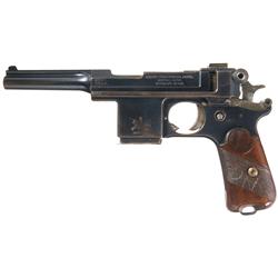 Pieper Bergmann's Patent Semi-Automatic Pistol