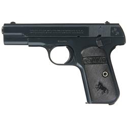 Outstanding Colt Model 1908 Semi-Automatic Hammerless Pocket Pistol