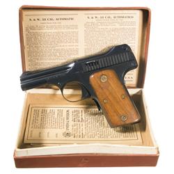 Excellent Smith & Wesson Model of 1913 Semi-Automatic Pistol with Box