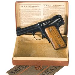 Excellent Smith & Wesson Model of 1913 Semi-Automatic Pistol with Box