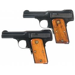 Two Smith & Wesson Model of 1913 Semi-Automatic Pistols A) Smith & Wesson Model of 1913 Semi-Automat