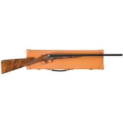 Cased Engraved Winchester Parker DHE Double Barrel Shotgun